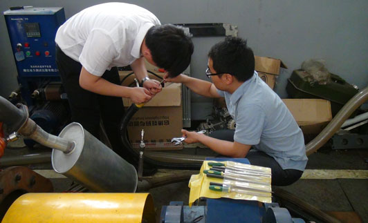Signal發(fā)動機尾氣排放分析系統(tǒng)在上海理工大學驗收